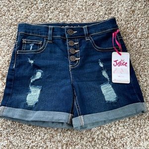 Justice girls midishort size 10 new with tags feel feee to make offer